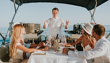 «Море Павлова»: гастрономический ужин на яхте  от London Restaurant Group, Сочи
