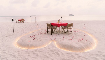 Романтические идеи для Дня святого Валентина в отеле InterContinental Maldives Maamunagau Resort